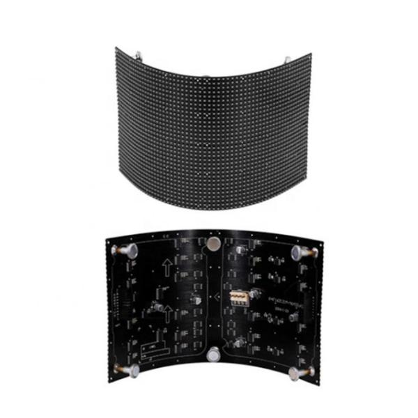 Indoor HD P4 SMD Soft Led Display,1/16 scans curved led display indoor led flexible modules