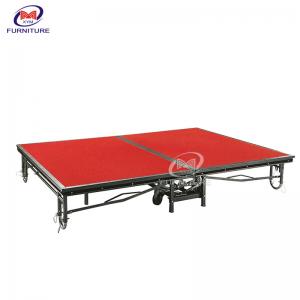 China Outdoor Concert Event Foldable Stage Platform Portable Stage On Wheels on sale