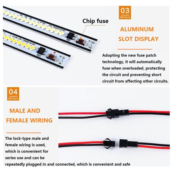 Energy-Saving LED Strip Lights With Dc220v Power Input And 50000 Hours Lifespan