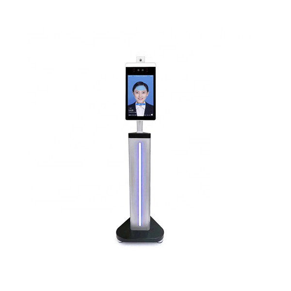 LED Light 120cm SPCC Metal Face Recognition Stand Bracket For Adult