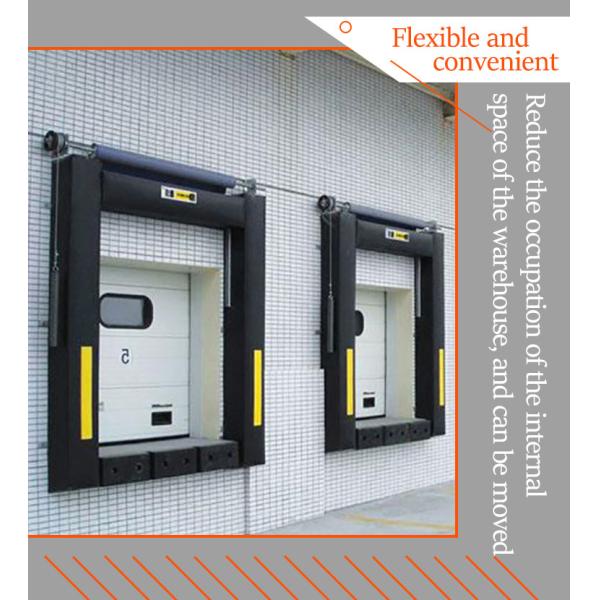 Resistance Rectangular Inflatable Dock Shelter Easy Installation Steel Structure for Durability