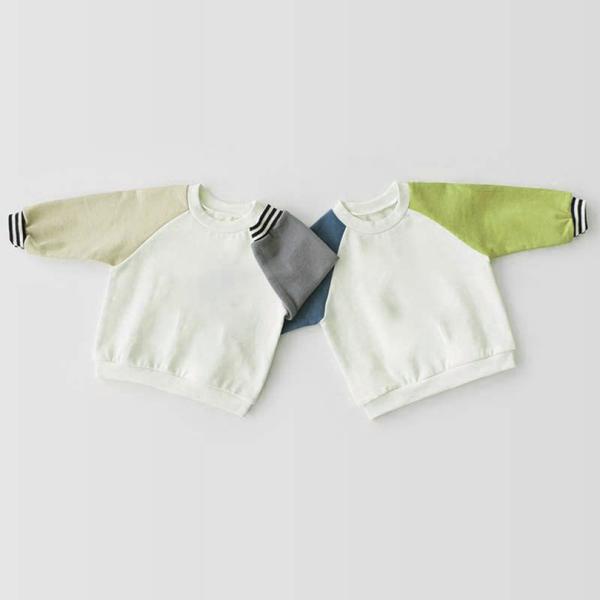Toddler Fleece Lined Color Block Sweatshirt 280gsm 16T With 100% Cotton Fleece Fabric