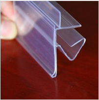 PVC Shelf Talker Supergrip Sign Show Card Price Label Holder Shelf Price Holder