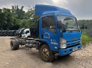 Quality Diesel 110km/H Used Medium Duty Trucks Used Cargo Trucks for Freight Carriers wholesale