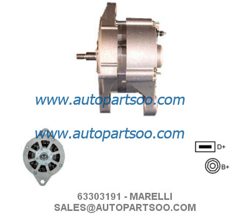 63304095 63304000 - MARELLI Alternator 24V 26A Alternadores