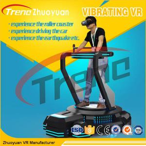 Quality Video Game VR Theme Park Simulator With Spring Vibration Platform wholesale