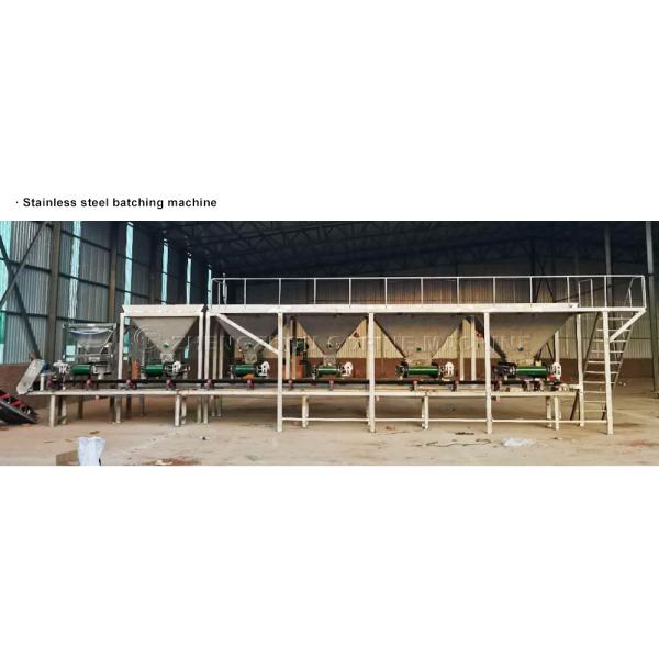 Fully Automatic 6 Hoppers Batching System Fertilizer Batching Machine