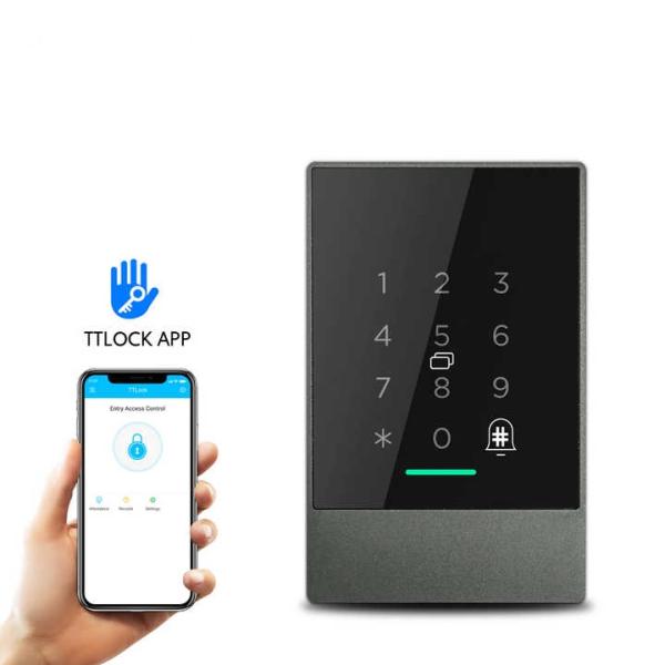 Electronic Furniture Digital Keypad Door Lock Card Reader Ble App Smart Lock IP66 Waterproof