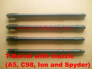 Quality Anodized Aluminum Paintball Gun Accessories Tactical Gun Barrel Custom Made wholesale