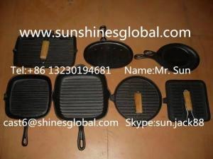 Quality Cast Iron Frying Pan/Cast Iron Skillet &Grill Pan/Cast Iron Camp Oven wholesale