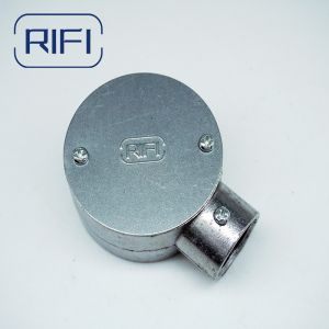 Quality Aluminum Die Cast Electrical EMT Conduit Box Terminal Circular Junction Box One Way wholesale
