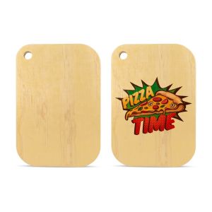 Rounded Rectangle Design Custom Wood Cutting Board DIY Sublimation Kitchen