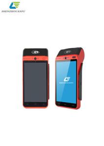 Quality LCD Mobile Android POS Terminal Flexibility Quad Core Processor wholesale