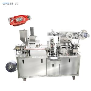 Quality Accuracy Honey Blister Packaging Machine Olive Oil Mini Liquid Blister Packing Equipment wholesale
