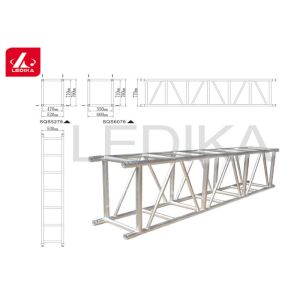 Buy cheap Aluminum 6082, 290mm / 390mm Spigot Lighting Truss For Structure Silver Color from wholesalers