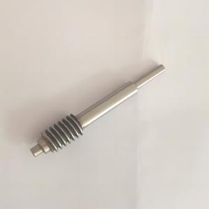 China M1 HRC40 Precision Worm Shaft With Steel Stainless Steel Brass Material on sale