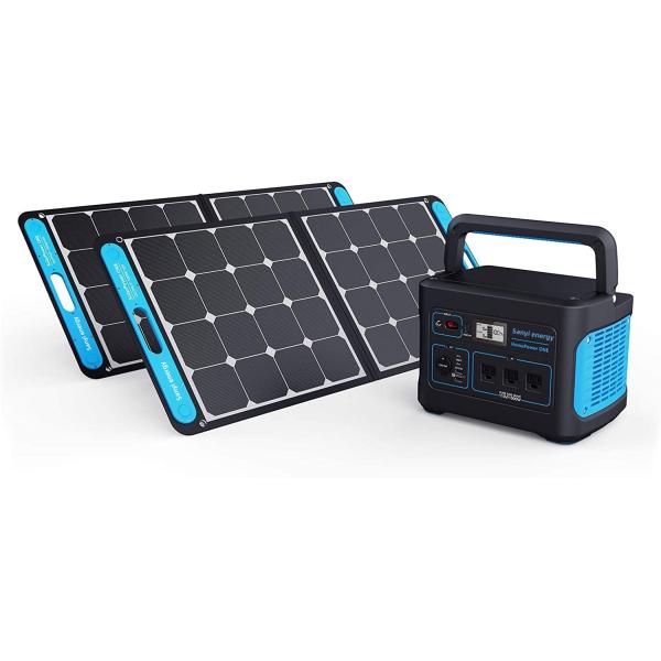 Type C 1000W Solar Power Station Generator High Capacity Custom AC Home USB2.05V 2A USB QC3.0