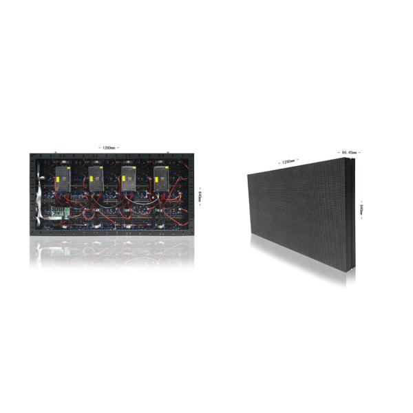 8mm Out door 256mm x 128mm LED Display Module Full Color Waterproof