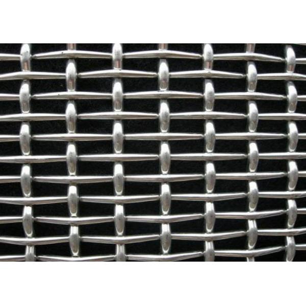 Width 0.2-2.5m Woven Wire Mesh Screen With Test Report Available