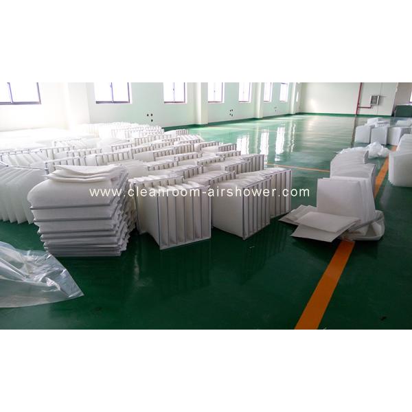 F6 Rigid Pocket Air Filter 24x24x24 inch Synethic filber For Gas Turbines