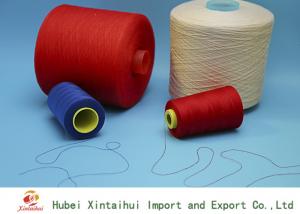 High Strengh Colored Polyester Sewing Thread , Polyester Spun Yarn 20s-60s