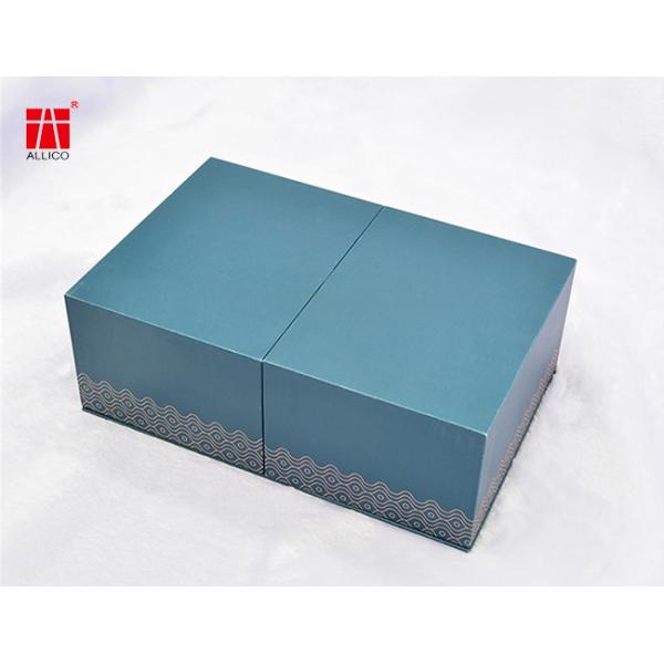 Gift Collapsible Cardboard Box , CMYK 4C Printing 10x10 Gift Box With Lid