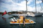 Custom Floating Leisure Dock Yacht Inflatable Water Platform