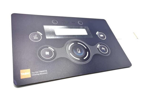 Polymide Copper Flex Circuit Custom Membrane Switch Panel With LED Sealed And