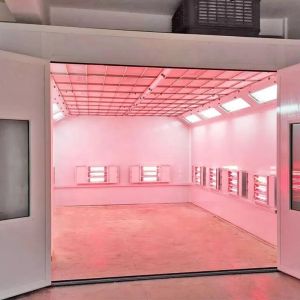 Buy cheap CE 220V Automotive Spray Booths Automotive Paint Booth 7000 X 5250 X 3430mm from wholesalers