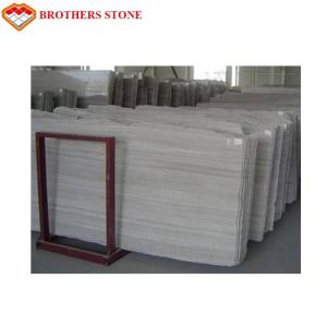 Quality Italy White Wood Marble Slabs For Bathroom And Kitchen Floor Tiles Decor wholesale
