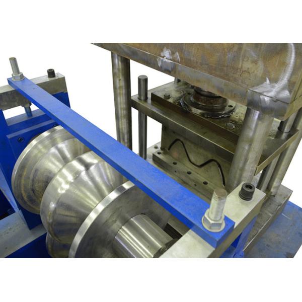 Safety Road W Beam Steel Highway Guardrail Roll Forming Machine