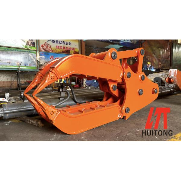 Q355b 35 Ton Excavator Rotating Grapple Hydraulic Timber Grab