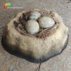 Quality High Simulation Jurassic Park Dinosaur Egg Hatches In Museum Customization wholesale