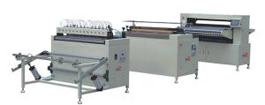 Quality PLC Control HVAC Filter Making Machine 800mm Width Panel Knife Pleating Machine wholesale