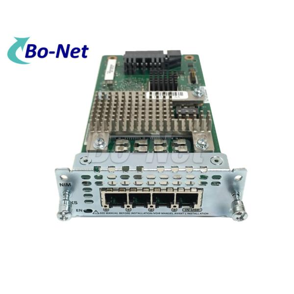 Original CISCO NIM-4FXS New in Box 4000 Series Modules 4-Port Network Interface Module FXS FXS-E and DID for ISR4451-X