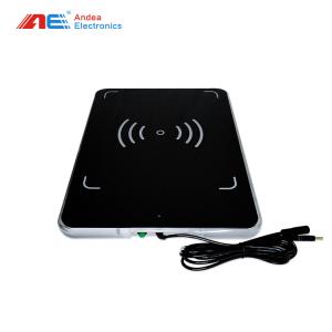 China UHF RFID Integrated Reader Anti Metal Design RFID UHF Desktop Reader RF Power Adjustable For Library Workstation on sale