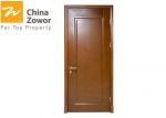 Custom Made Fire Rated Interior Doors / Residential Apartment Solid Wood