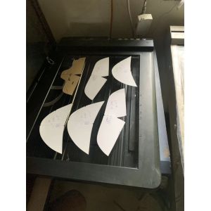 Inkjet GM1509P6 Flatbed 1500x900mm Printer Cutter Plotter Machine For Paper