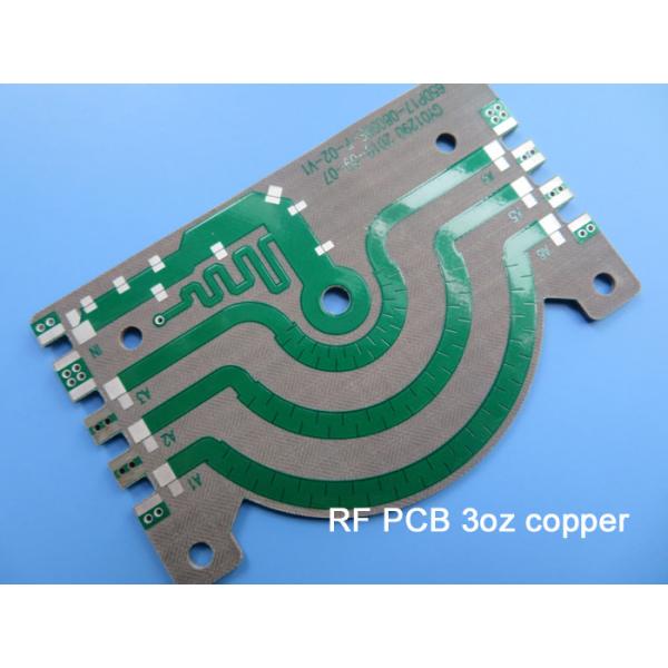 HASL Lead Free 1up PTFE PCB Board 1.5mm PTFE Plate