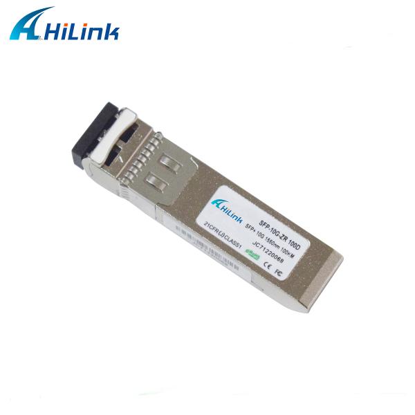 100KM 10G ZR SFP+ Transceiver Module Single Mode 100KM 1550nm SMF Optic Transceiver