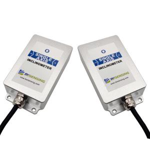 Quality BWH517 High-Precision Modbus Single Axis Inclinometer Tiltmeter Accuracy0.003° RS232/RS485/TTL Optional wholesale