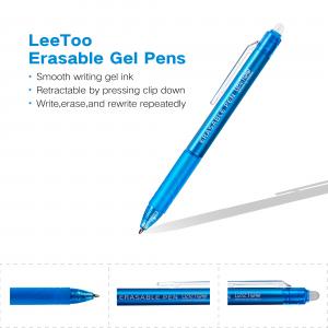 Quality Custom Logo Erasable Ink Pens 0.5 Mm Needle Point Smooth Writing wholesale