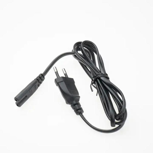Factory Wholesale EU AC Vde extention Power Cord 1.5m 1.8m 6ft Euro Plugs C13 wire Supply Cable For PC Computer and hair