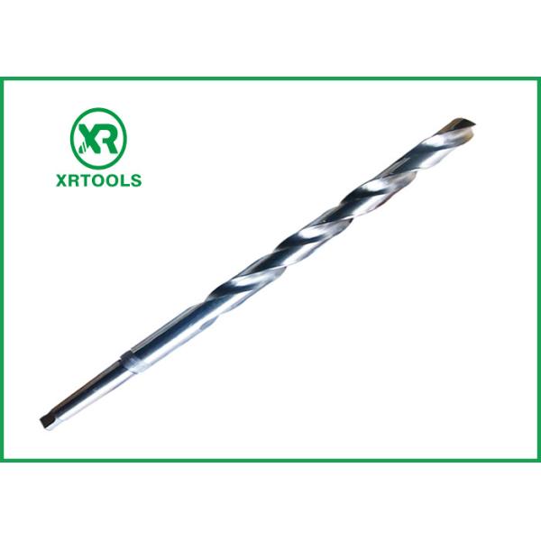 White Finish Morse Taper Drill Bits , Extra Long Tapered Drill Bits For Metal
