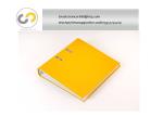 Fully automatic hardcover book binding machine for notebook, level arch file