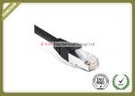 STP 24AWG Network Patch Cord , RJ45 Cat5e Ethernet Patch Cable With Color Boot