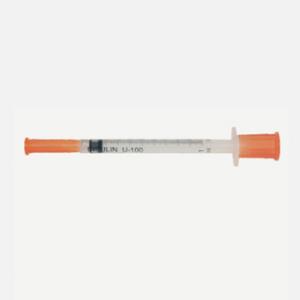 Quality Sterile Non - Toxic, Pyrogen Free Disposable Insulin Syringe With 27 - 30G Needle WL7003 wholesale