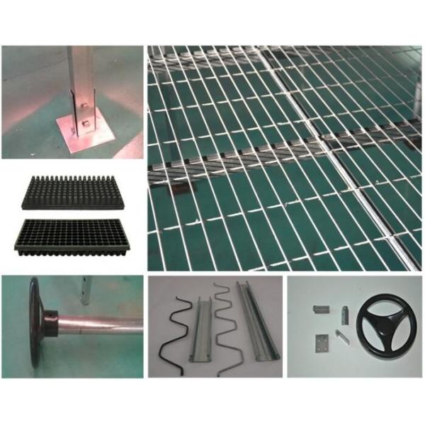 Greenhouse Seedbed Welded Mesh Fence Corrosion Resistance 30*130mm Mesh Hole