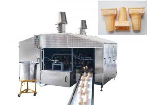 Quality Energr Saving Industrial Waffle Maker , Ice Cream Production Line 0.75kw Power wholesale