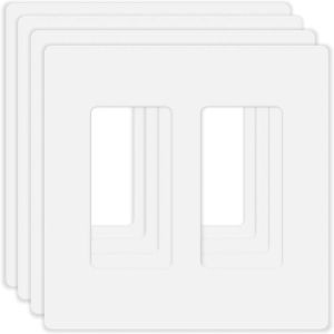 Screwless Type Switch Wall Plate Rectangular For US Socket